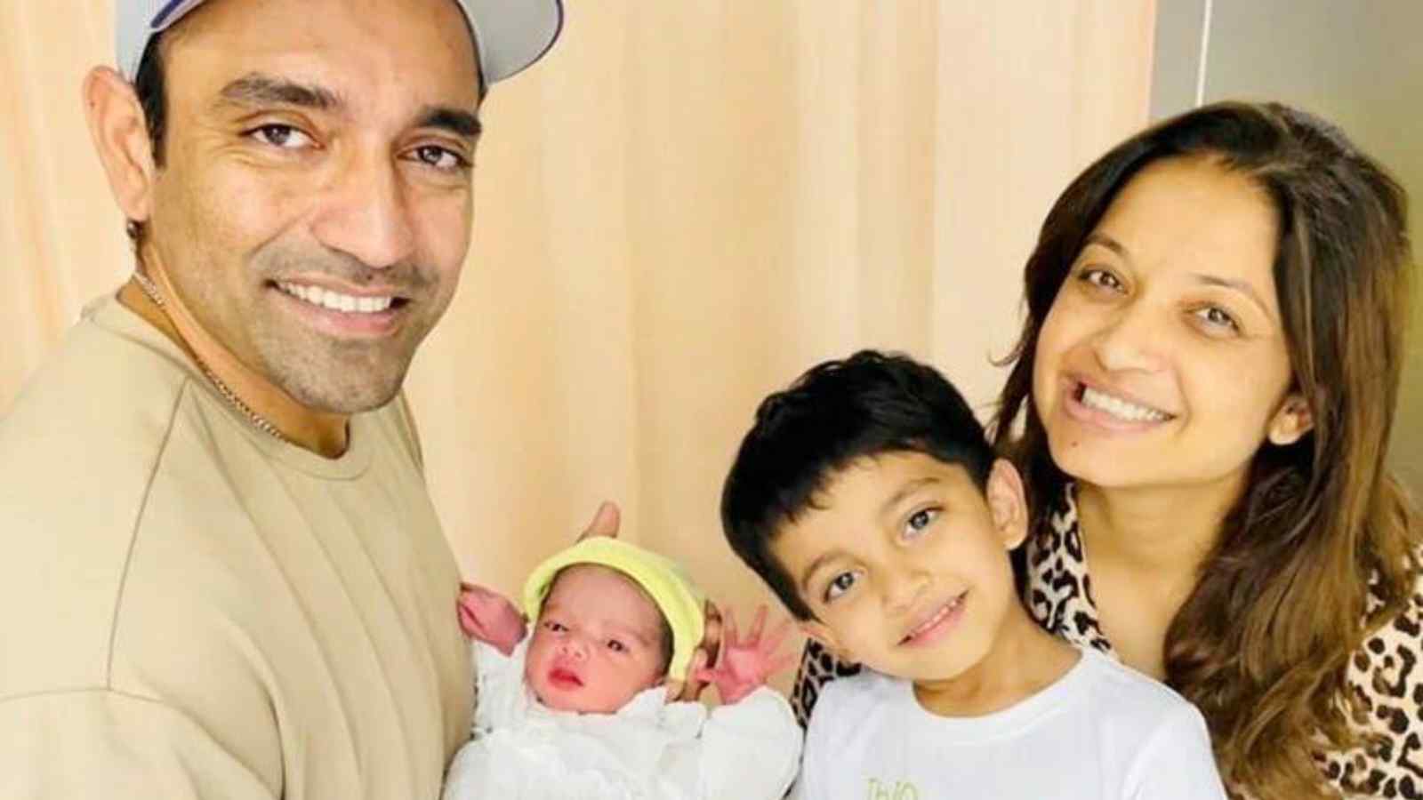 “Introducing Trinity Thea Uthappa”- Robin Uthappa and wife Sheethal Uthappa blessed with baby girl