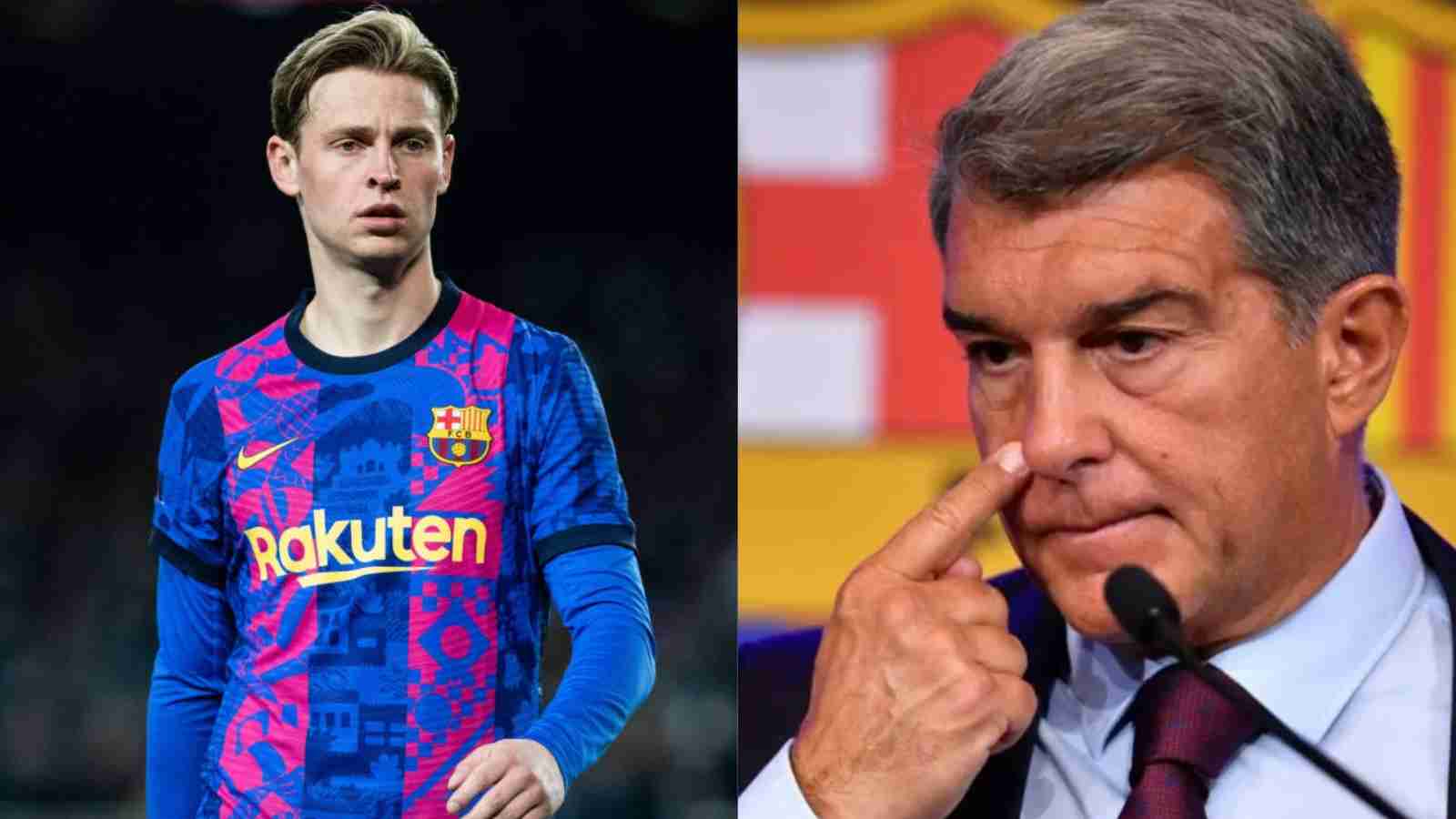 Barcelona informs Frenkie de Jong he must leave the club against his will after agreeing to £71 million deal with Manchester United: Reports