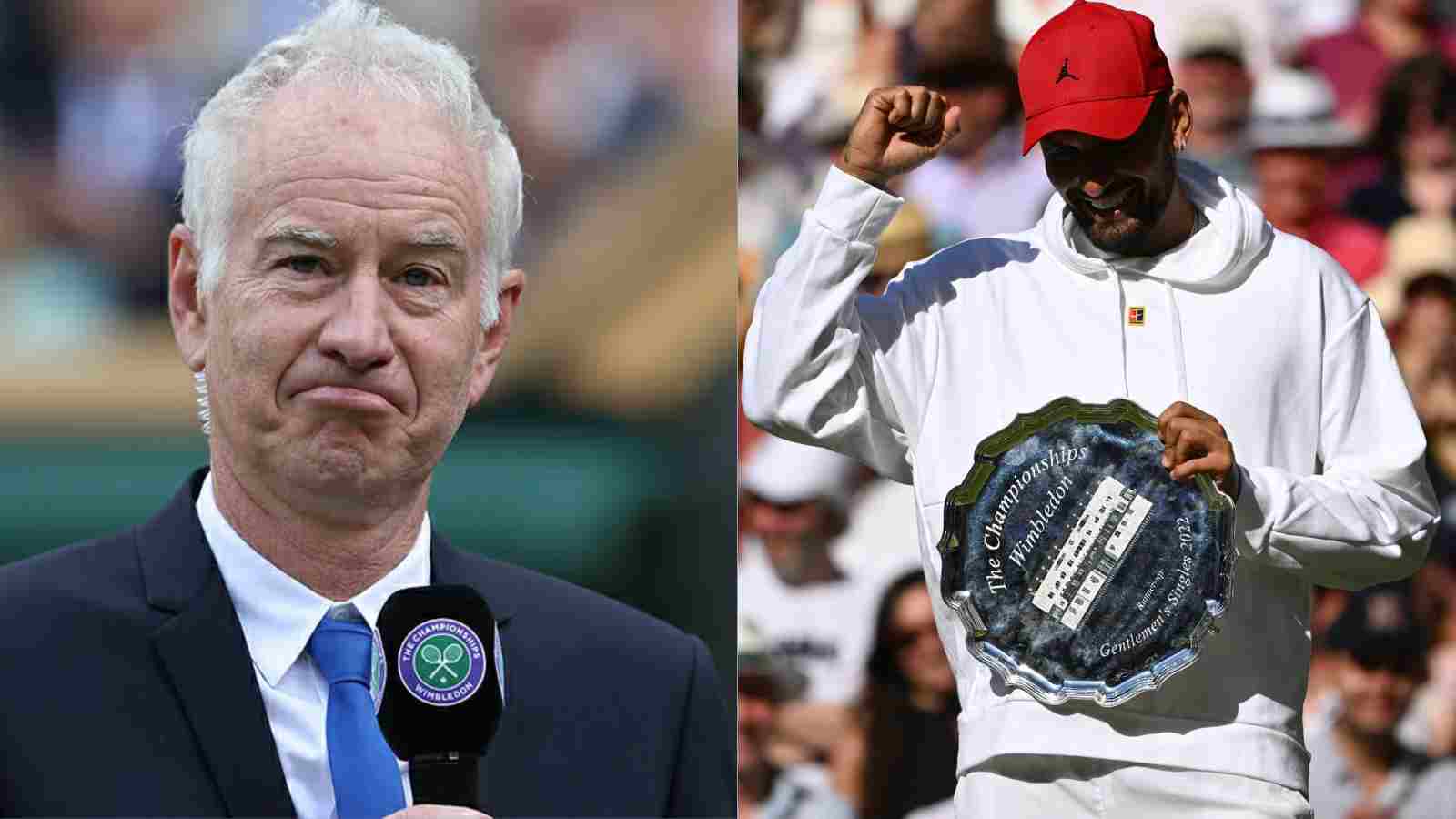 “He could be great for the game,” John McEnroe thinks Nick Kyrgios can have a great future ahead despite having anger management issues