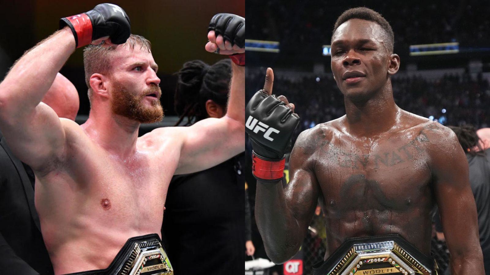 “For his belt, I can try,” Jan Blachowicz teases a fight at middleweight in a rematch against Israel Adesanya