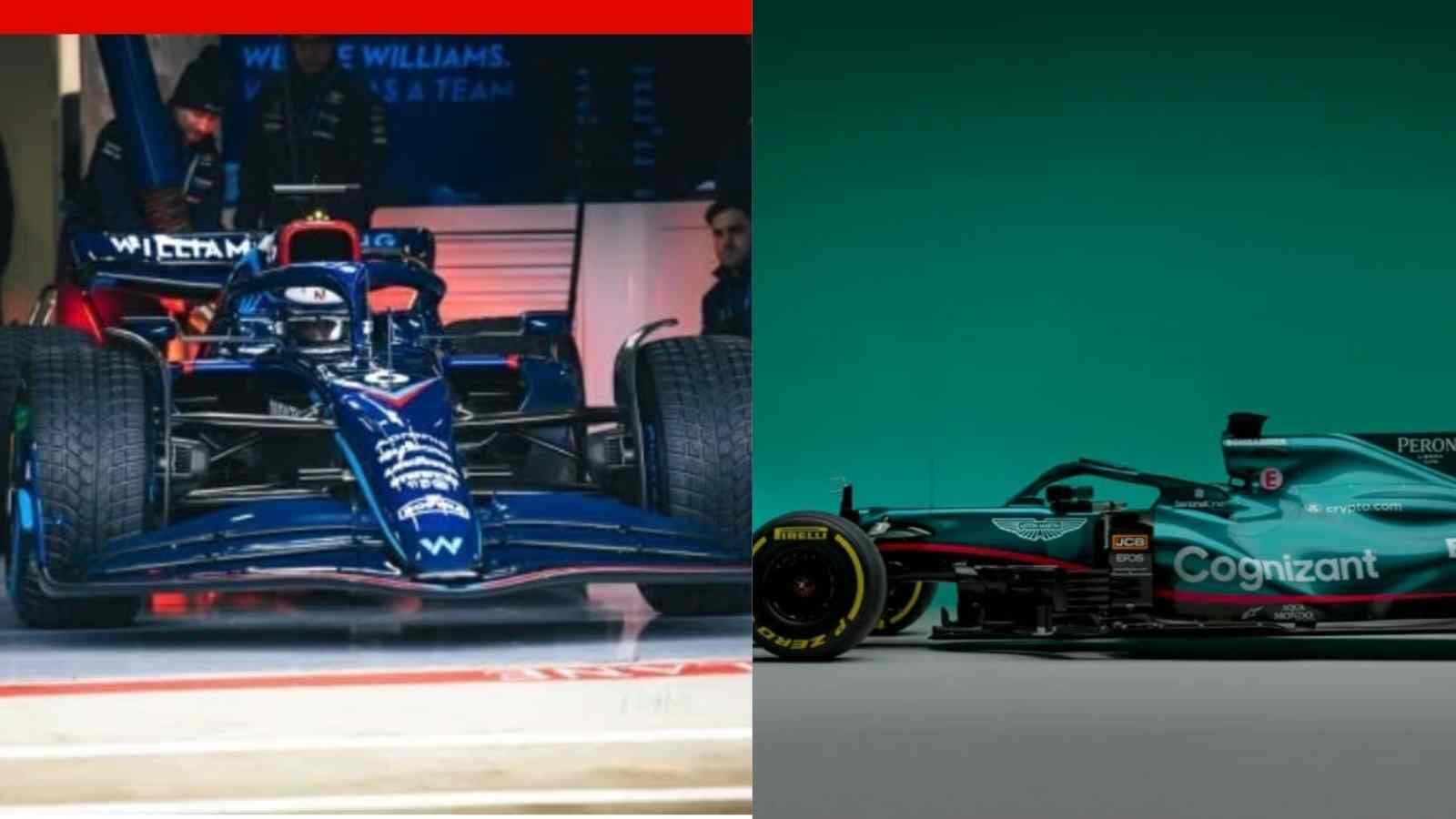 F1 teams and their Premier League equivalent featuring Aston Martin, Williams and Haas