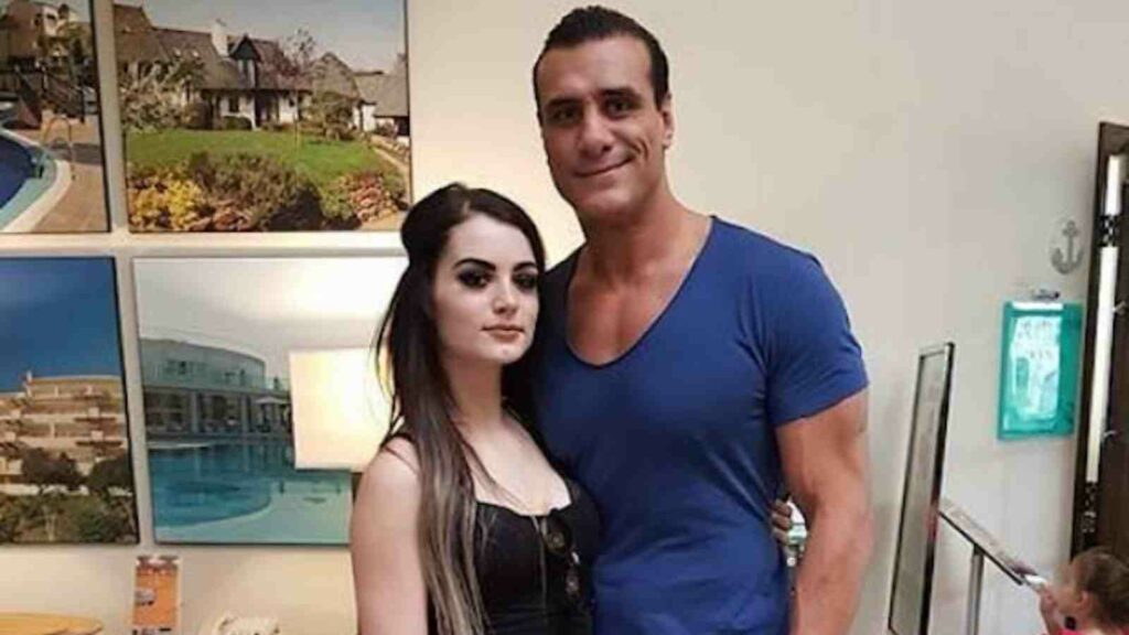 Paige and Alberto Del Rio