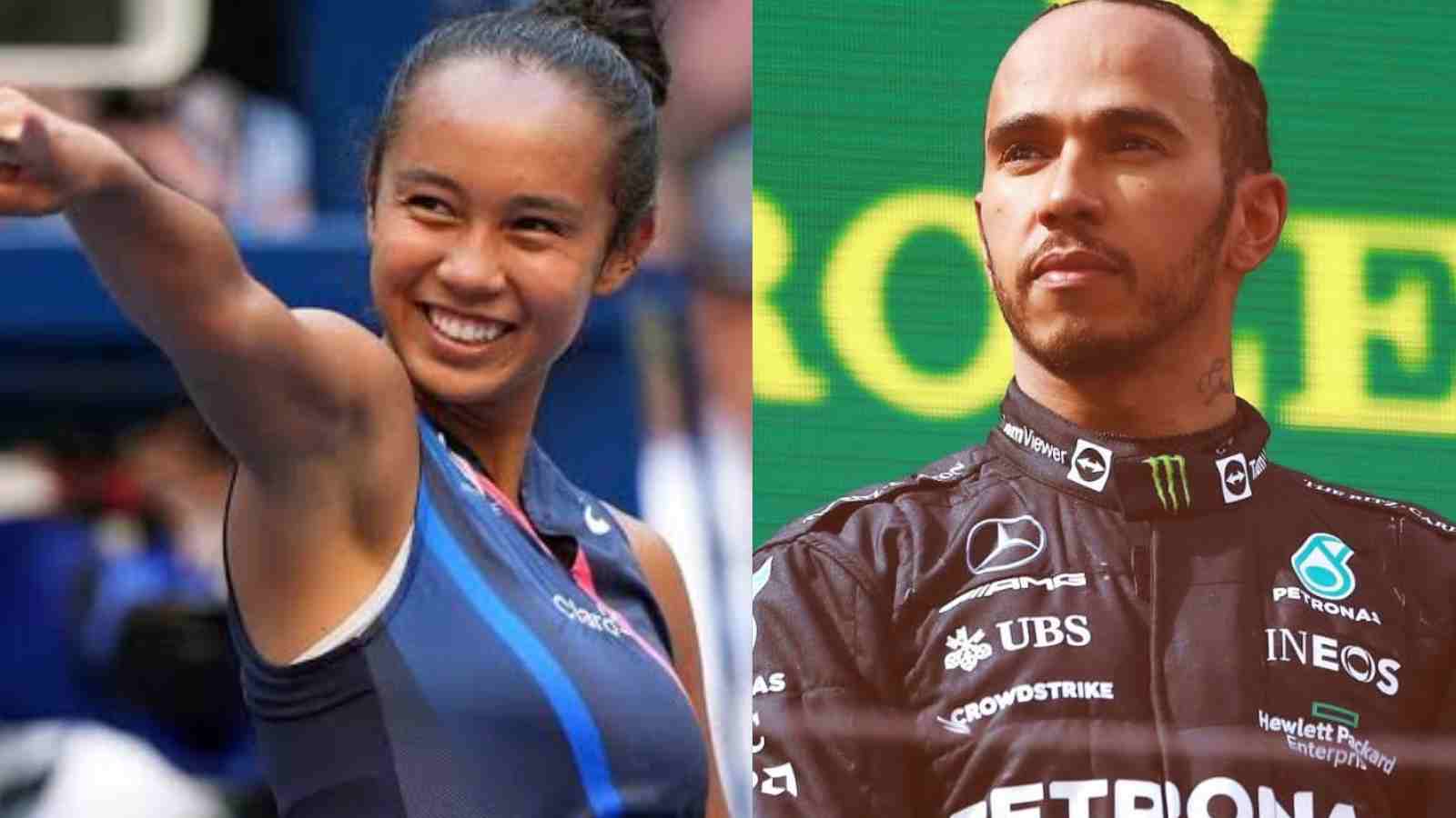 WATCH: Leylah Fernandez in ‘seventh heaven’ after receiving signed Mercedes cap from Lewis Hamilton