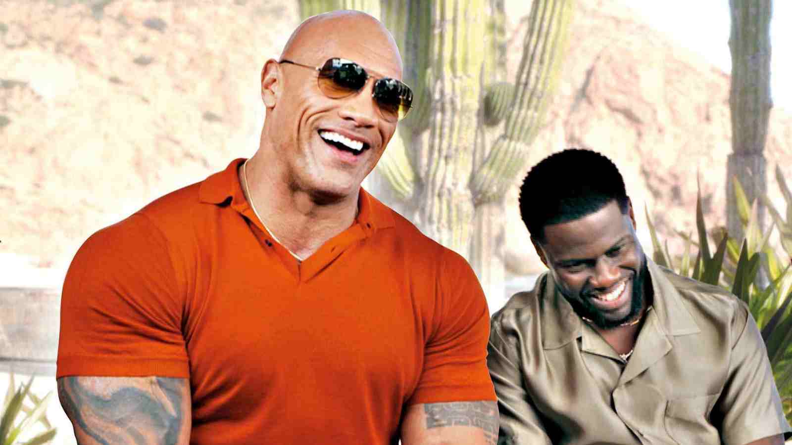 “Someone who lost his virginity when he was 22”- Dwayne Johnson and Kevin Hart hilariously trolls each other in recent video