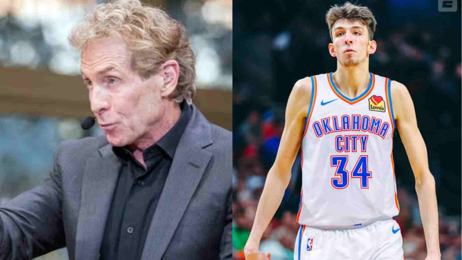 “This is one WHITE American who’ll be anything but a bust” Skip Bayless sides with Chet Holmgren to be a terror in NBA