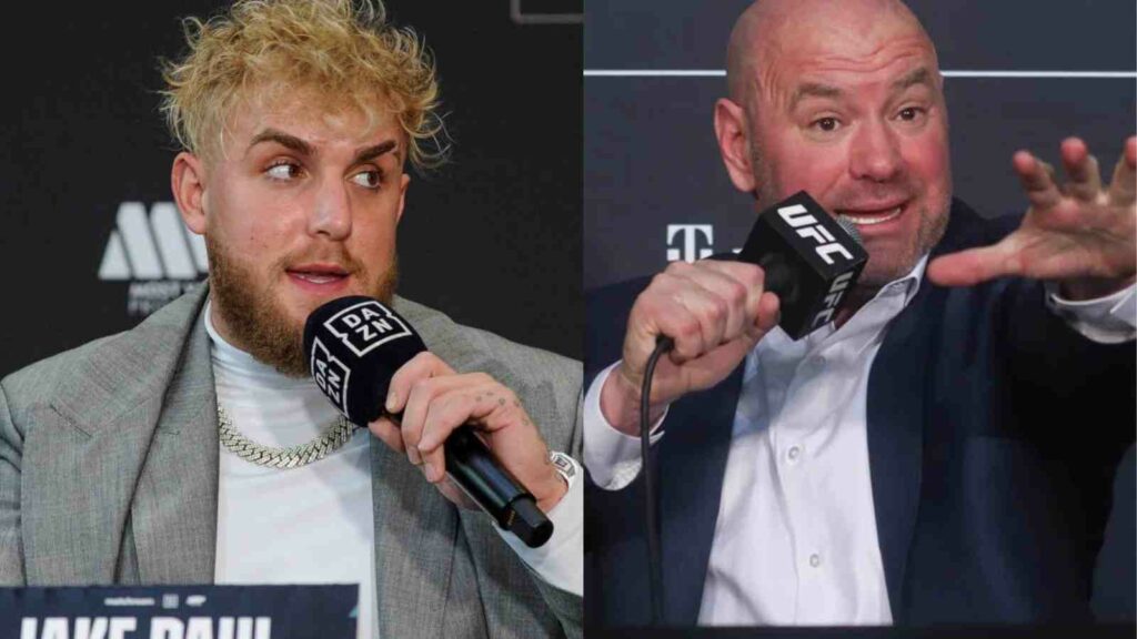 Dana White Jake Paul UFC Long Island