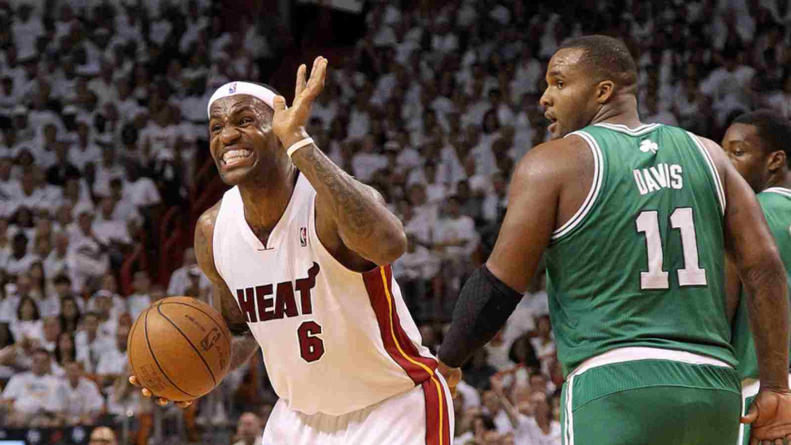 “Bron is crying” Glen Davis throws major shade on LeBron James over slander thrown towards Celtics fans