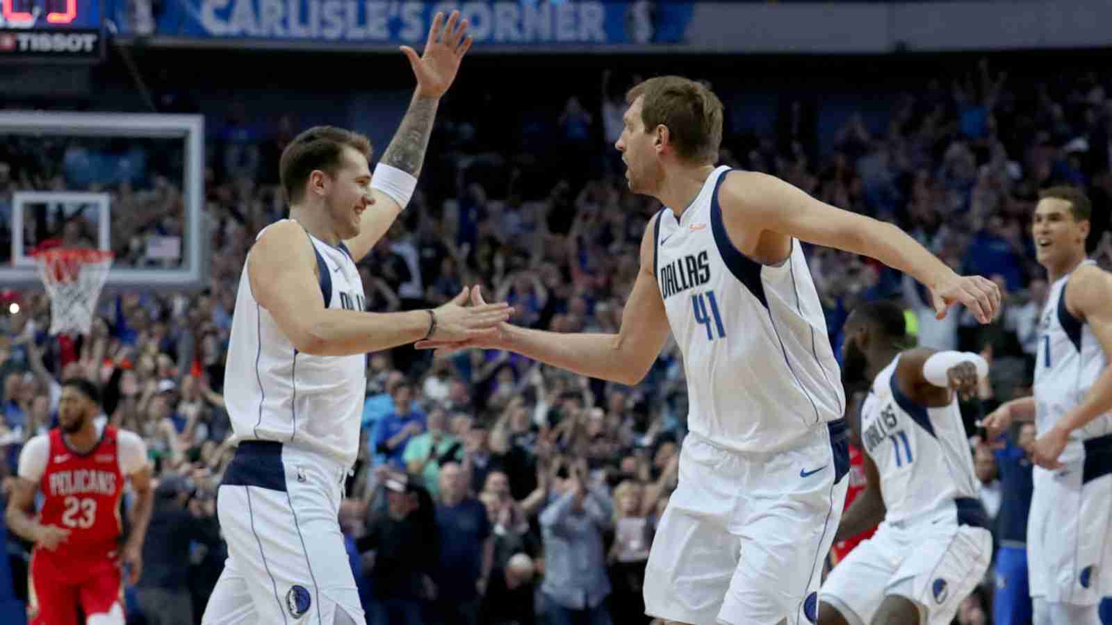 “You look at him off the court, you’d know he’s 20 years old” Dirk Nowitzki reflects on a master prank Luka Doncic pulled during team practice