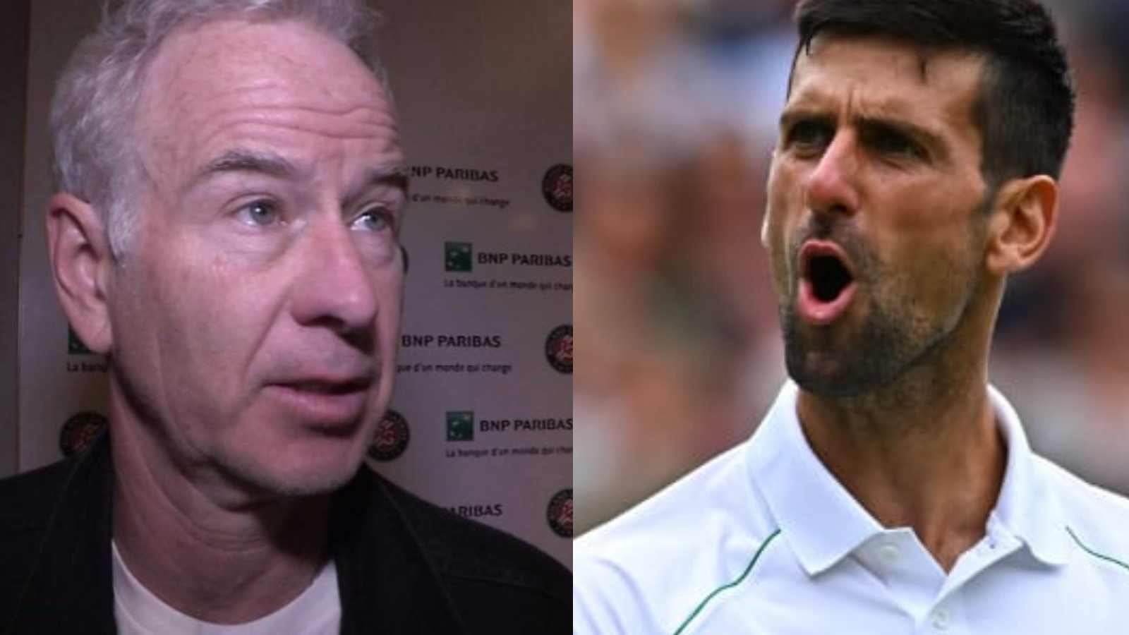 “He is mentally incredible” John McEnroe praises Novak Djokovic’s mental strength amid all the controversies and challenges he is facing