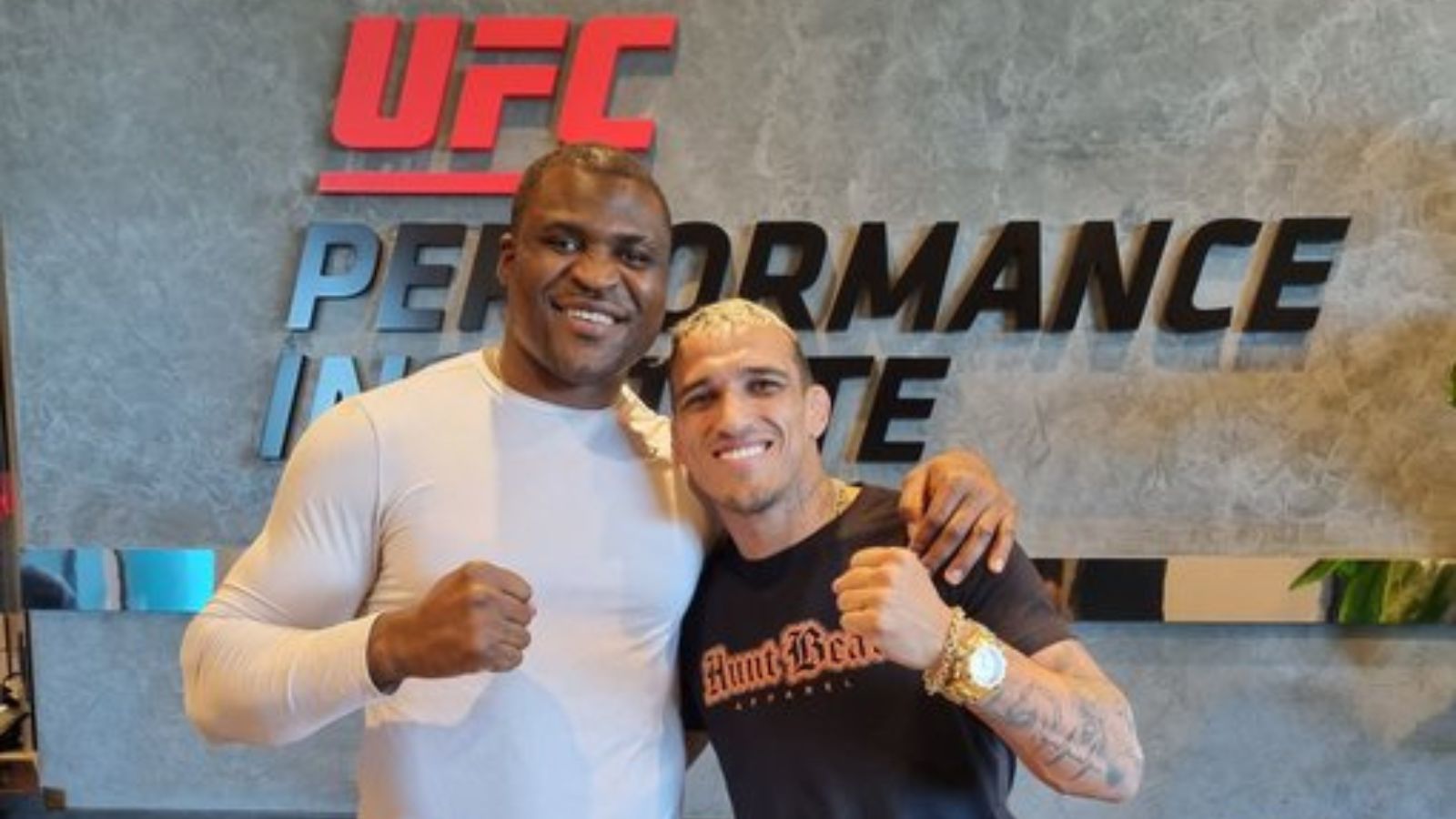 “You are inspirational champ,” Francis Ngannou and Charles Oliveira trade heartfelt praises for each other