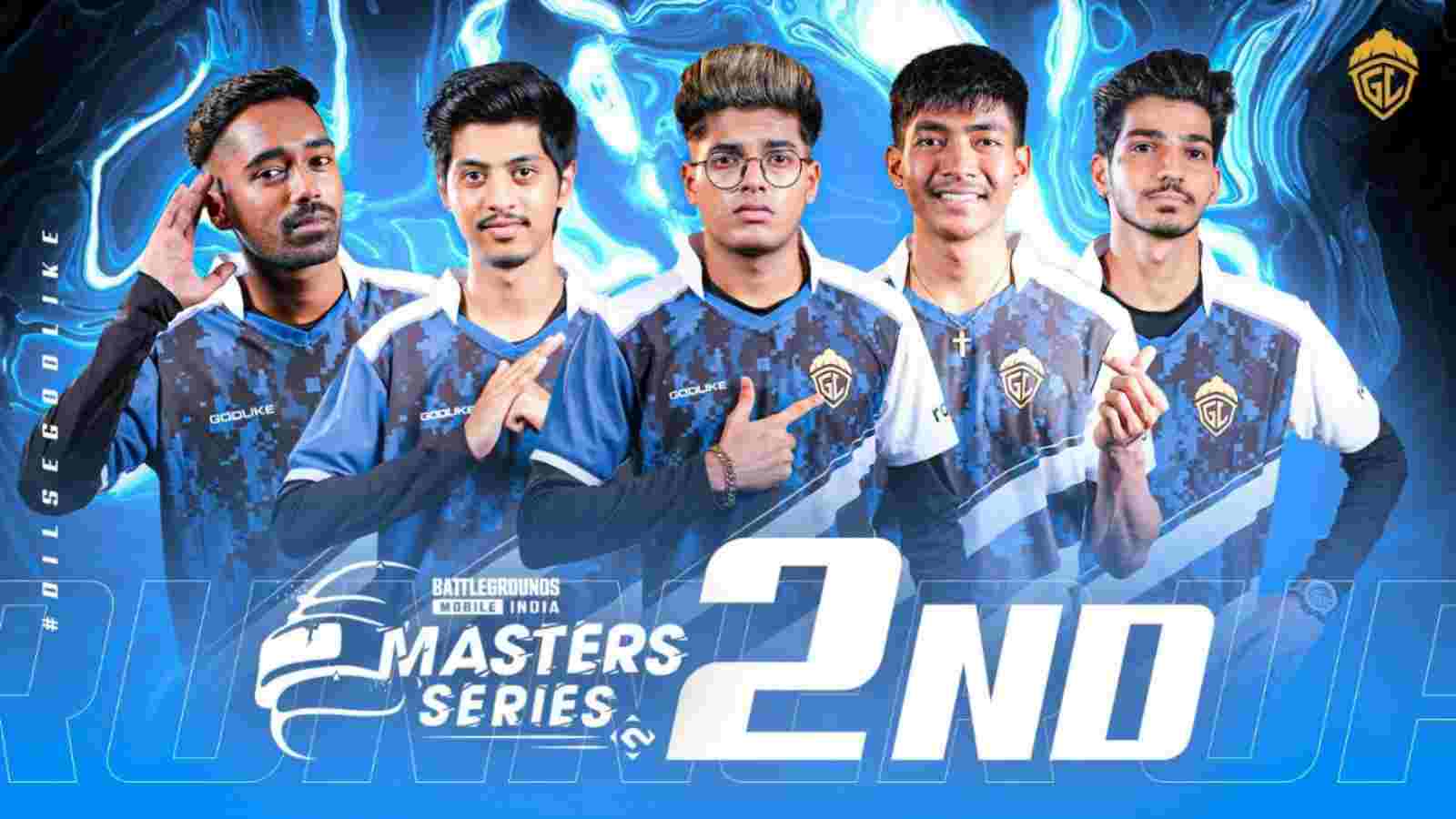 GodLike Esports finishes as runner-up in the first-ever televised esports tournament in India, BGMI Masters Series 2022