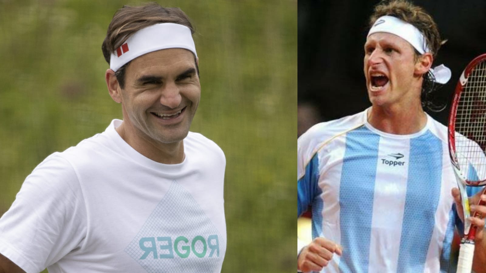 “It was quite embarrassing” David Nalbandian recounts the time he had to face Roger Federer and his wife Mirka in his underwear