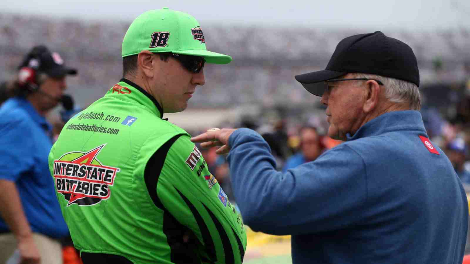 Kyle Busch calls out Joe Gibbs in the latest “Race for the Championship,” episode  for the disappointing end to his JGR contract saga