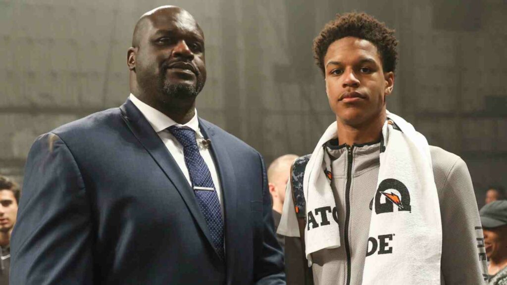 Shaquille O'Neal and Shareef O'Neal