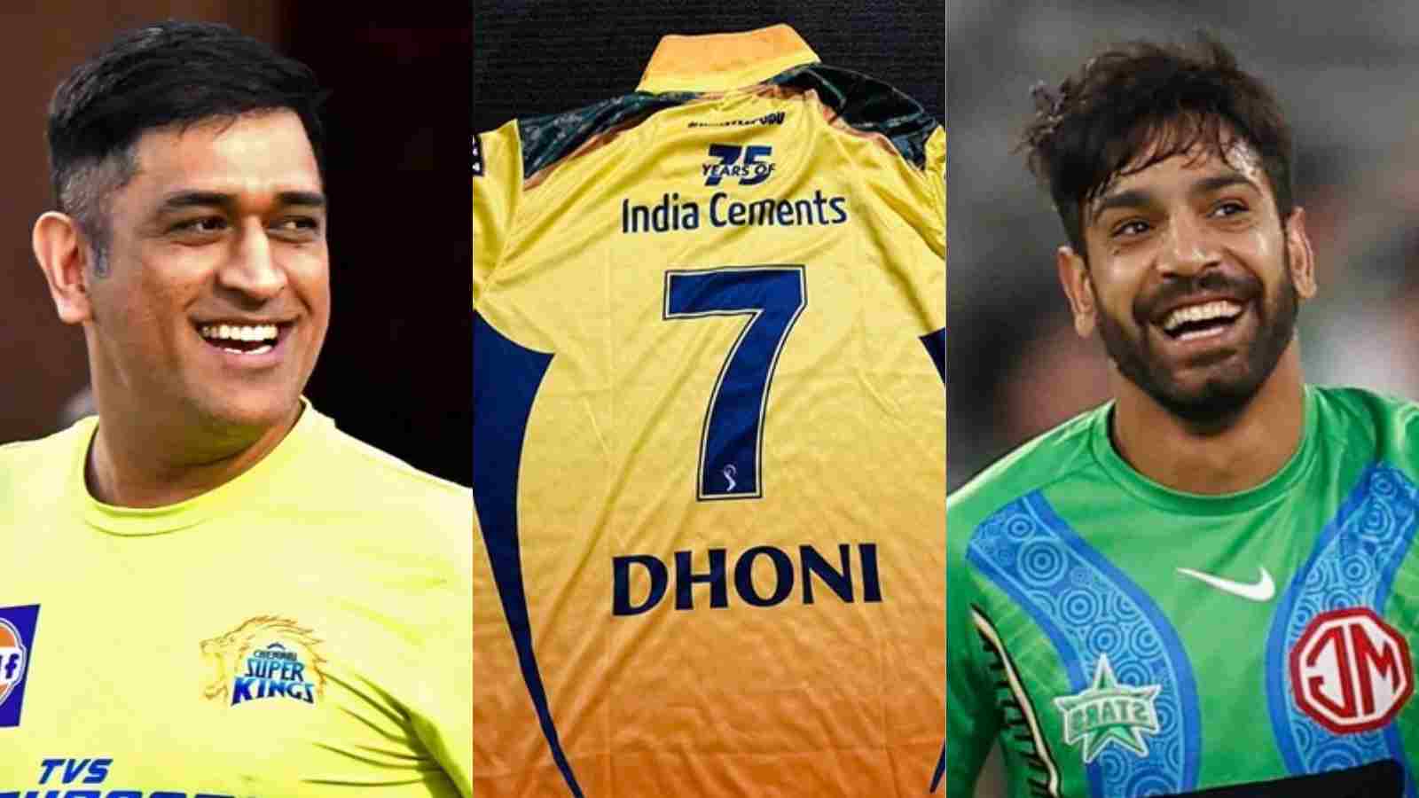 “Told MS Dhoni I wanted a CSK jersey not team India one”- Haris Rauf recalls memorable meeting with MS Dhoni