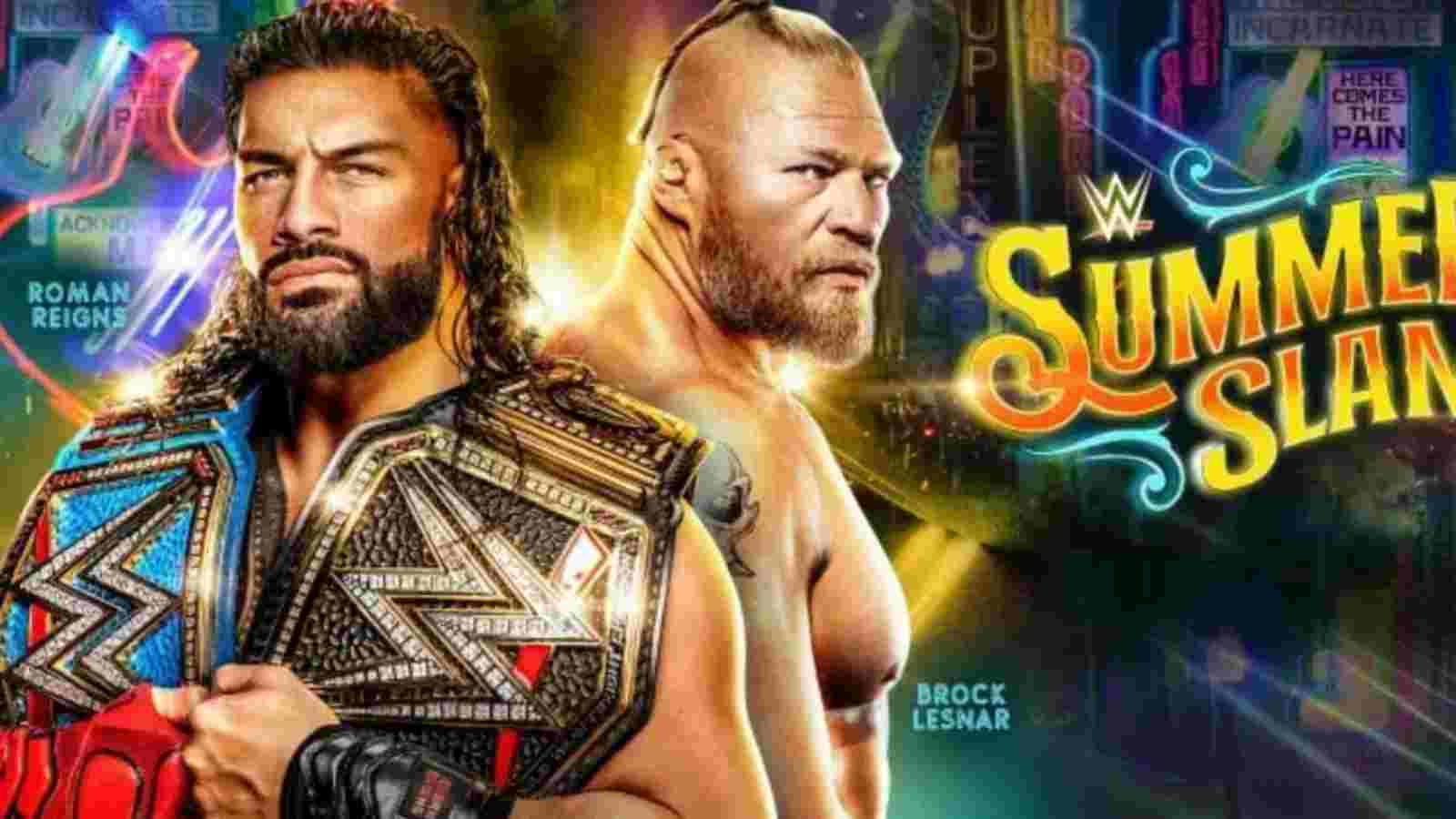 REVEALED : People within WWE are not thrilled with the current Summerslam match card