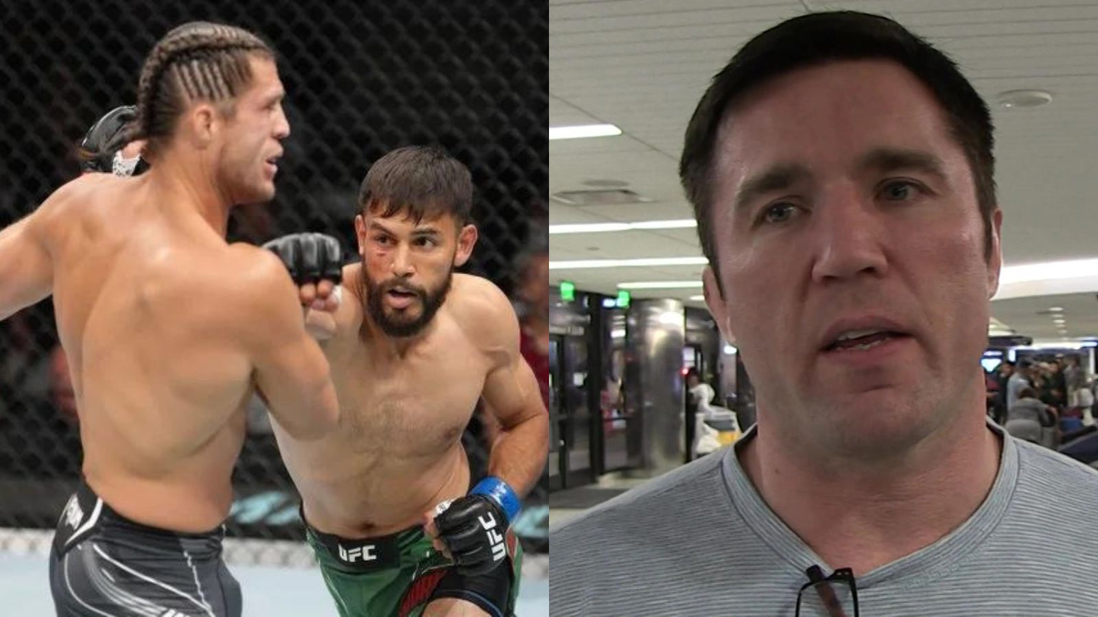 “It was not an accident,” Chael Sonnen believes Yair Rodriguez’s win was a submission over Brian Ortega at UFC Long Island