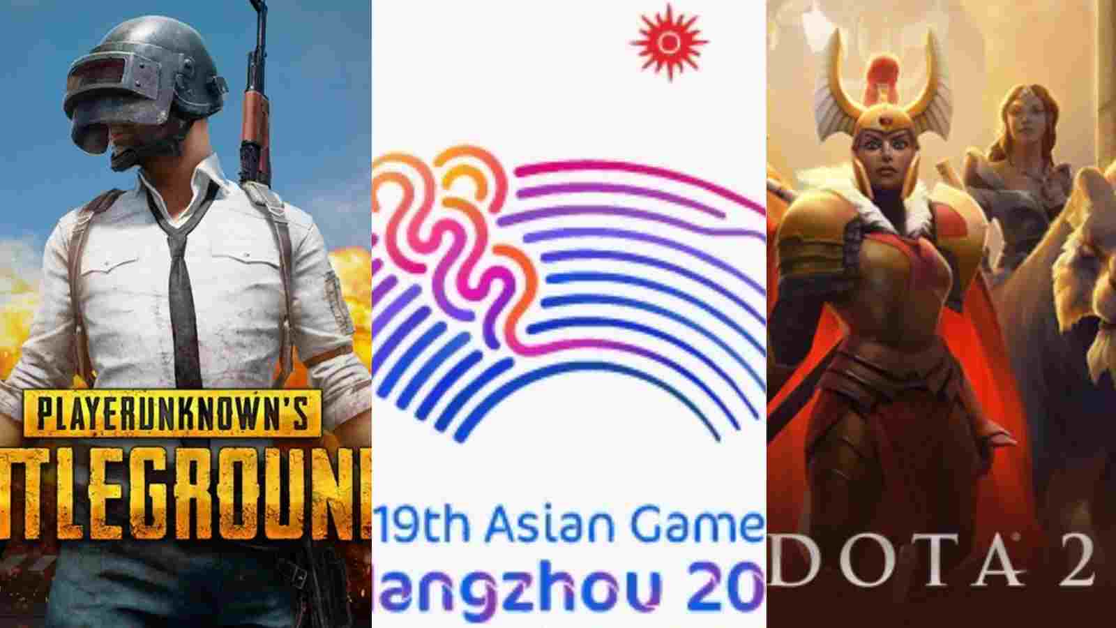 PUBG Mobile, DOTA 2 and other games featuring in Asian Games 2022 to commence from September 2023