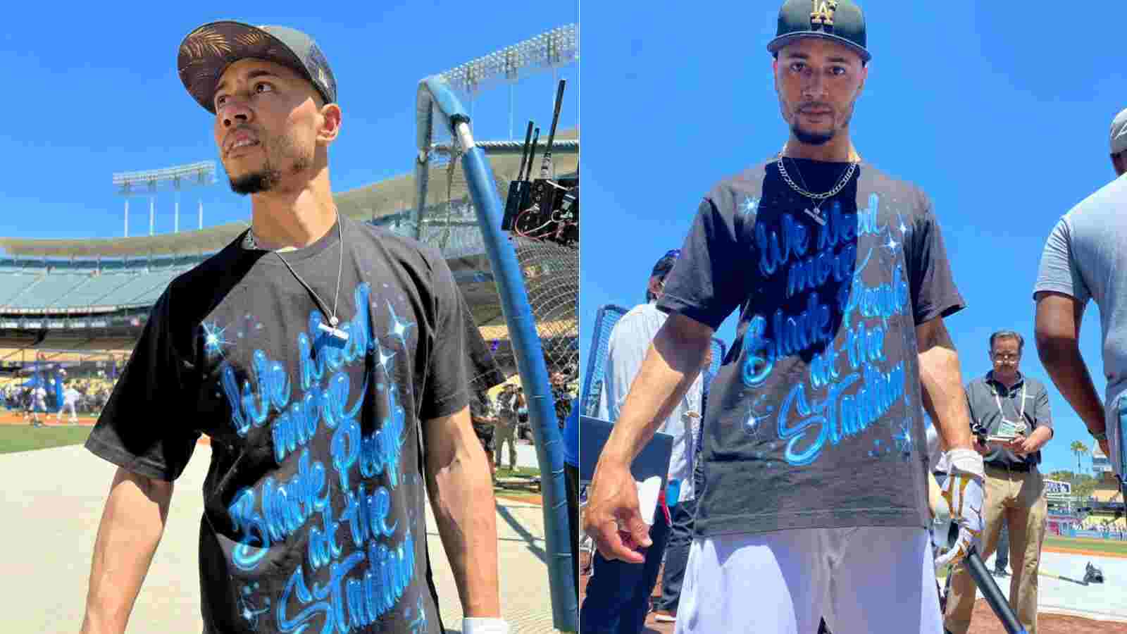 “Need more black people”: Mookie Betts having a Racial bigotry stance during All-Star batting practice