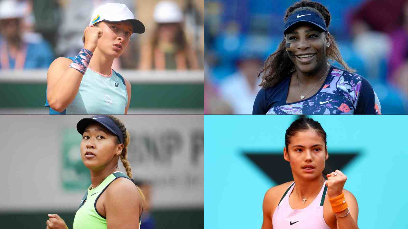 Iga Swiatek, Serena Williams, Naomi Osaka and Emma Raducanu headliners for the 2022 Canadian Open