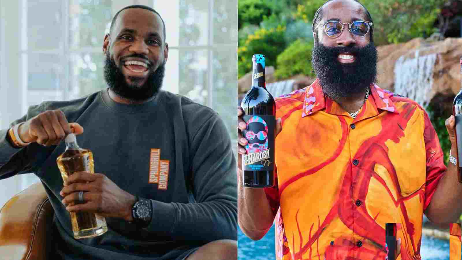 “Heck of a $17 wine” LeBron James’ 1707 faces competition from Sixers superstar James Harden