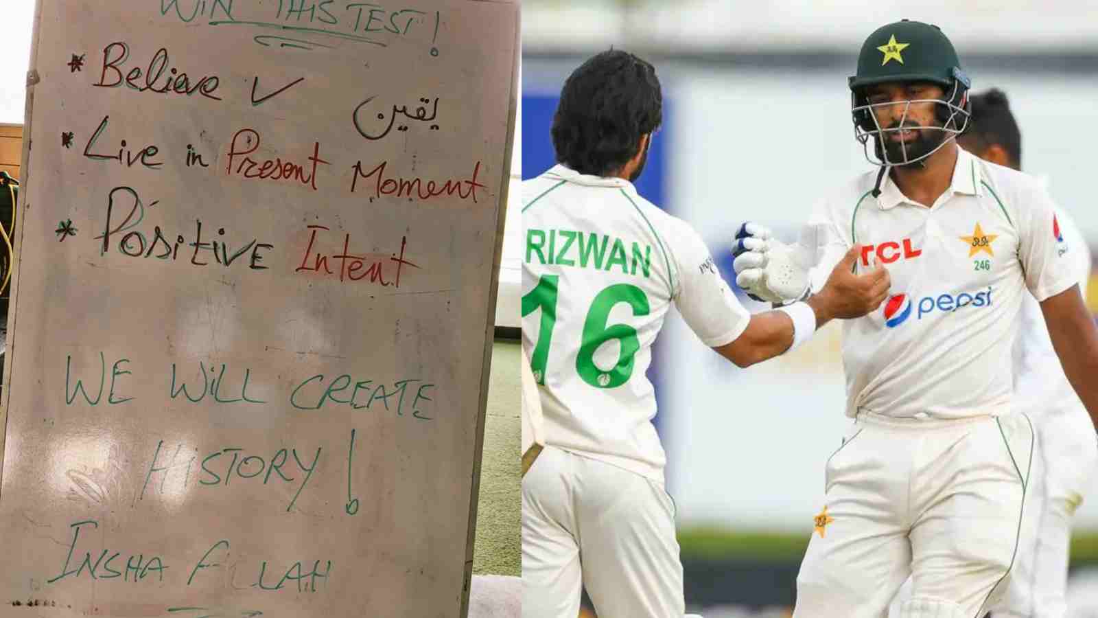 “Believe, live in present moment, positive intent”- Mohammad Rizwan shares picture from Pakistan’s dressing room