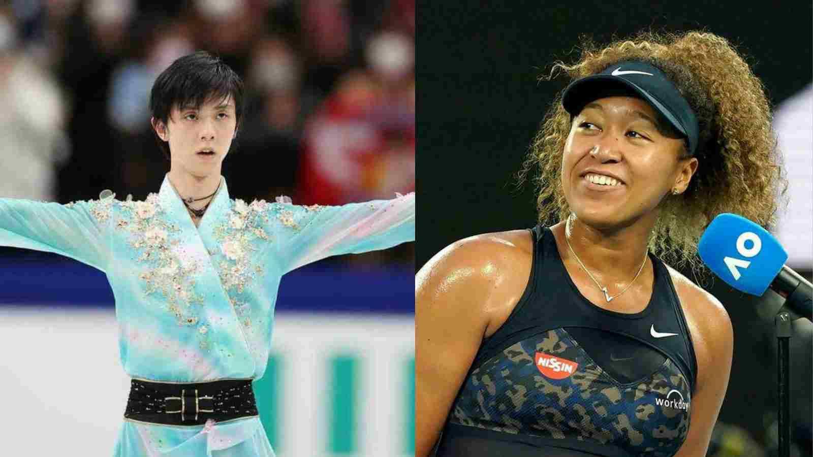 Naomi Osaka reacts to the extraordinary accomplishments of Sports icon Yuzuru Hanyu, after he announces retirement