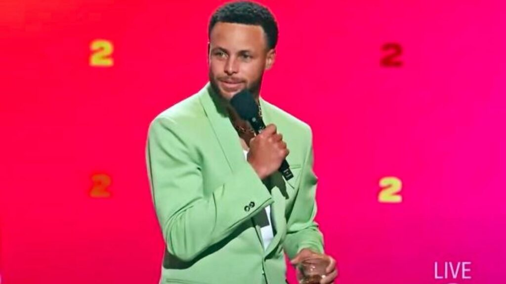 Stephen Curry at the ESPYs 2022