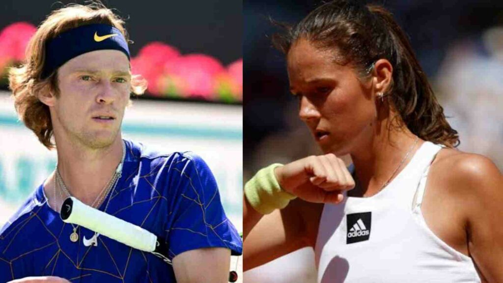 Andrey Rublev and Daria Kasatkina