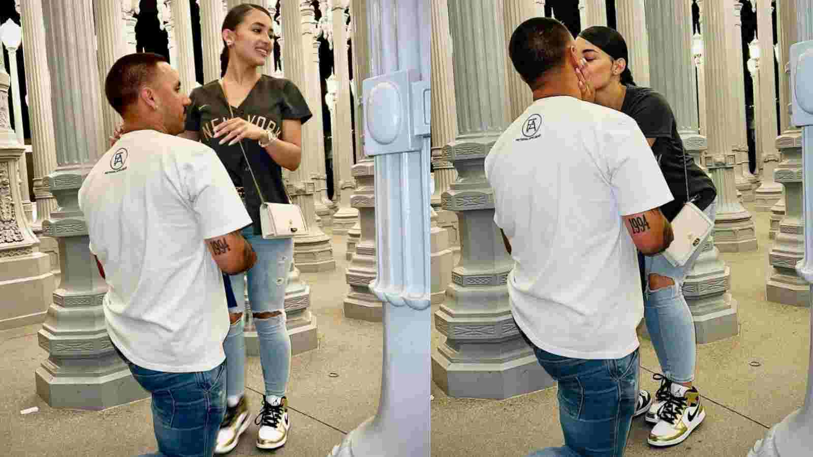 “And she said….!”: Joyous Nestor Cortes popped the question after All-Star game to girlfriend Alondra Russy