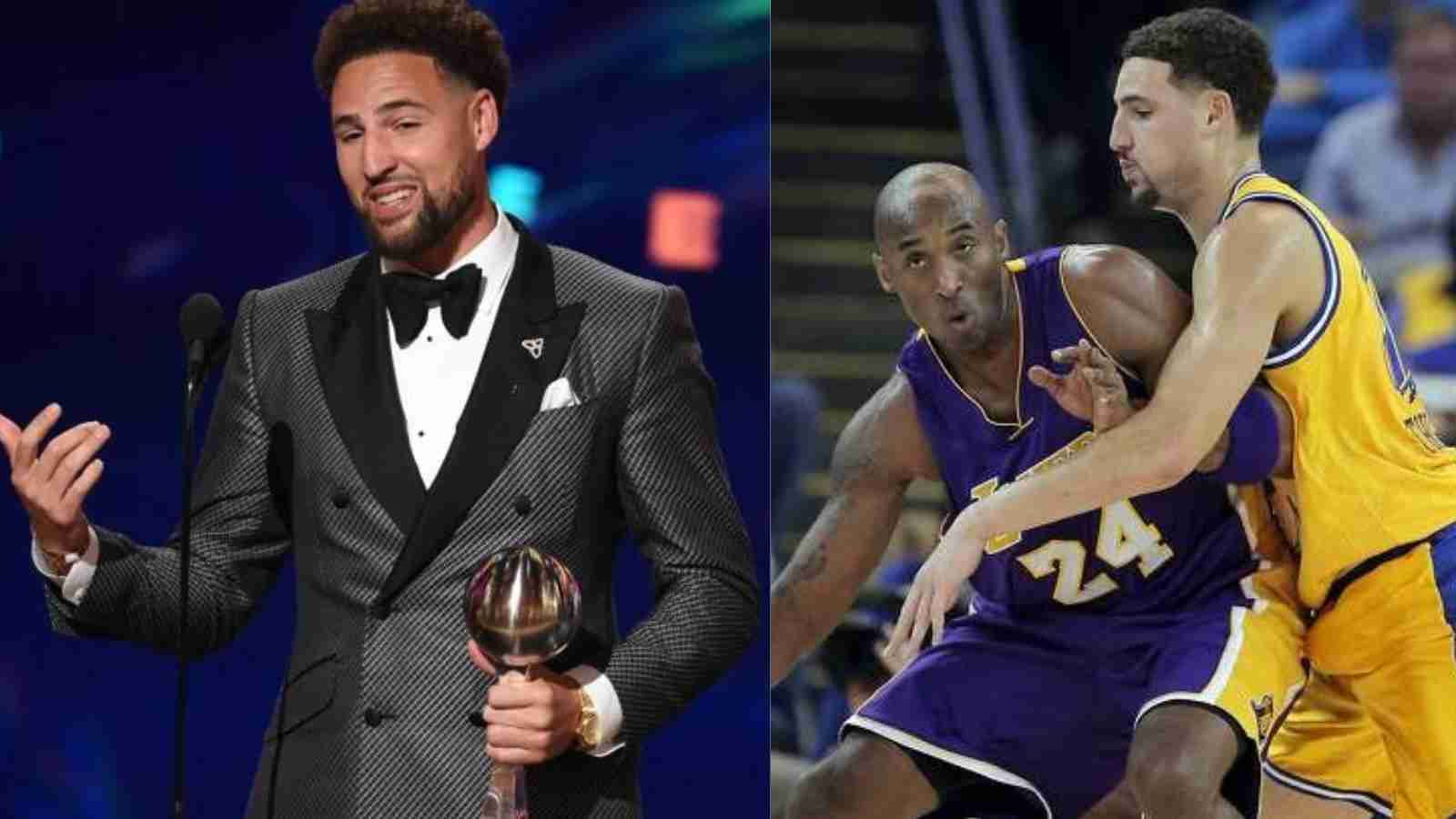 “I read Mamba Mentality everyday during rehab” Klay Thompson honors Kobe Bryant and Gianna after winning best comeback accolade