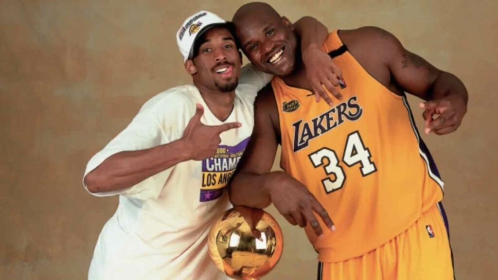 Kobe Bryant and Shaquille O'Neal