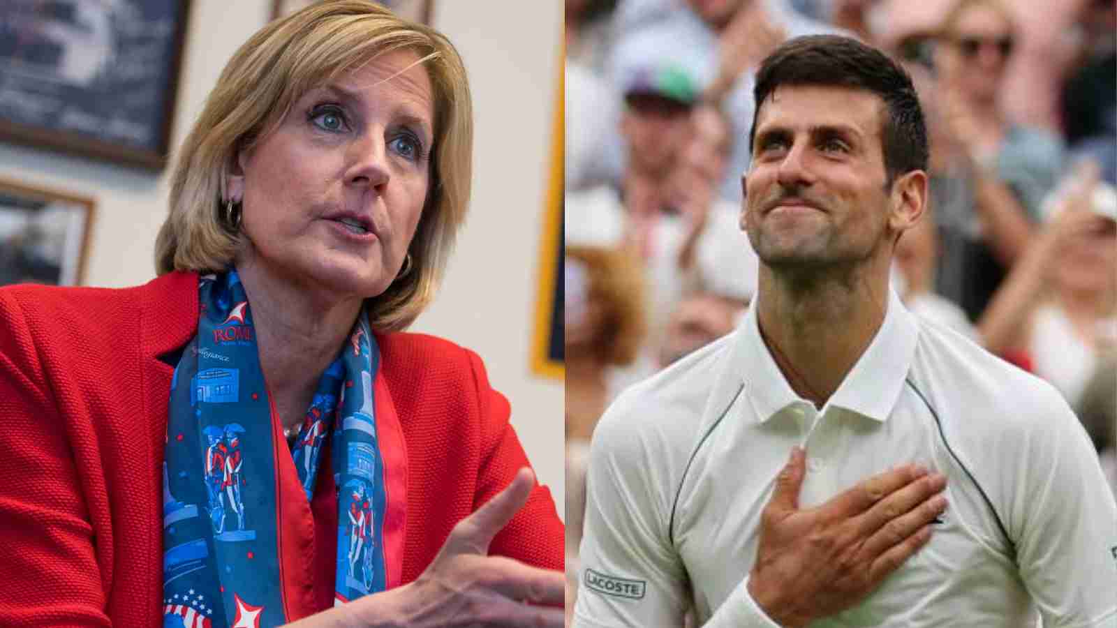 “This is absolutely despicable,” US politician Claudia Tenney roots for Novak Djokovic’s participation in the US Open