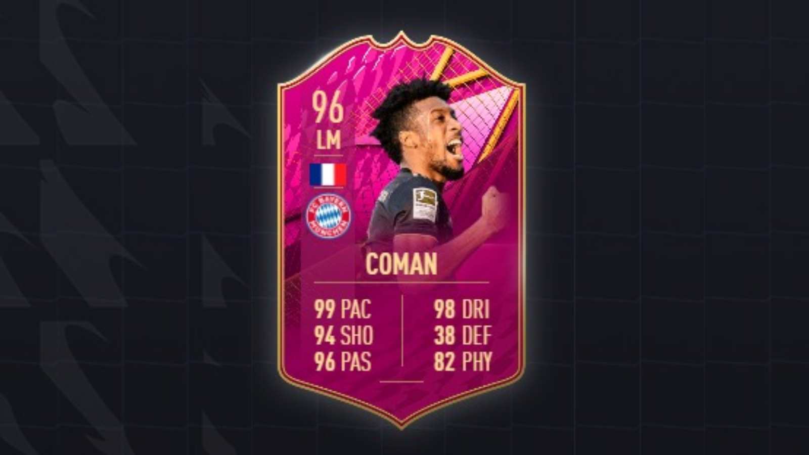 How to get the Kingsley Coman FIFA 22 Futties player item?