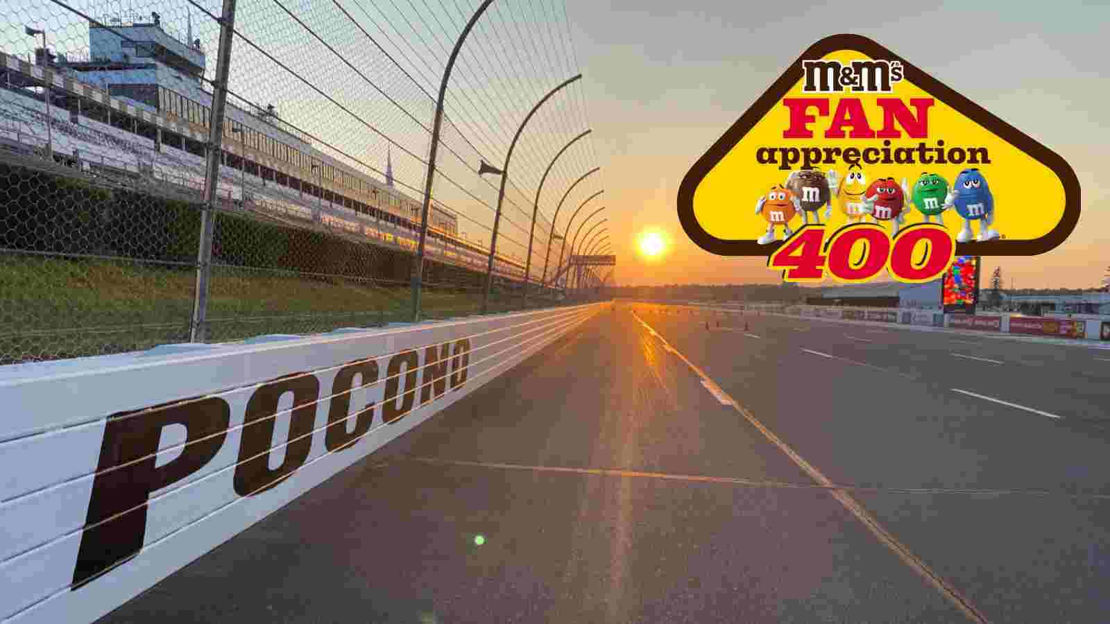 “M&M’s Fan Appreciation 400” NASCAR Pocono Raceway cup race schedule when and where to watch? How to watch live?