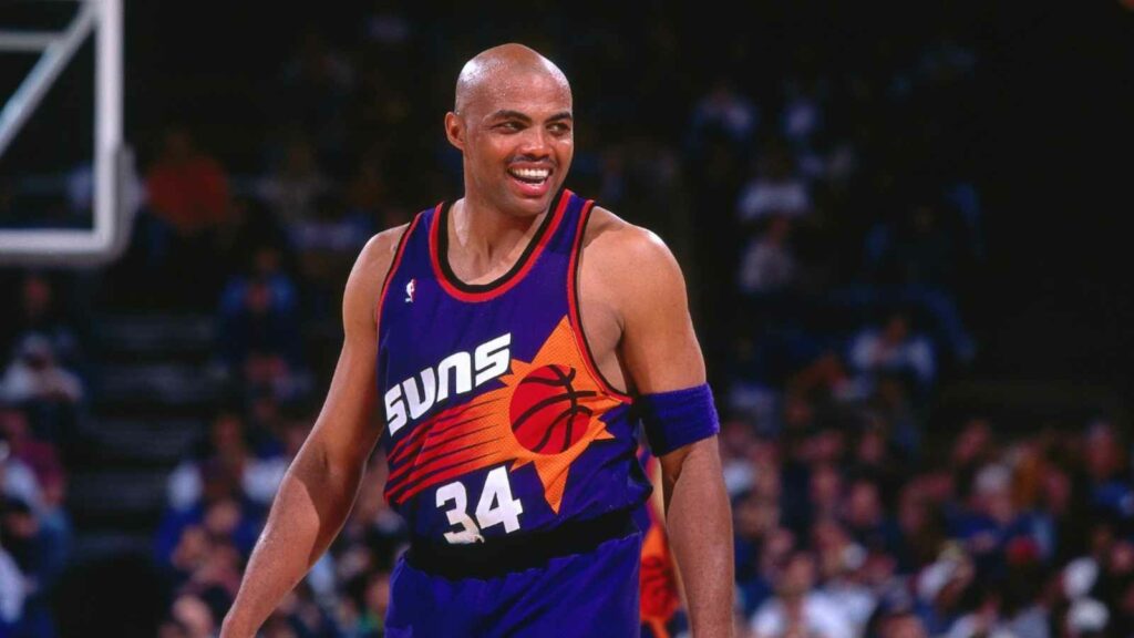 Charles Barkley with the Suns