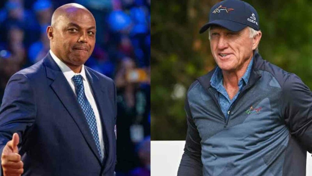 Charles Barkley, Greg Norman of LIV Golf