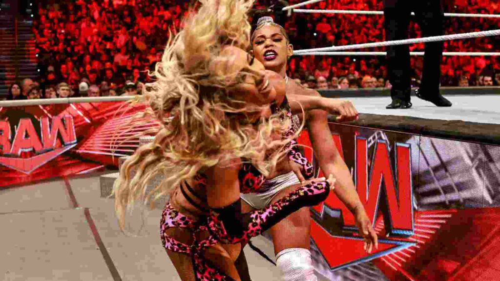 Bianca Belair vs Carmella at RAW On July 19, 2022