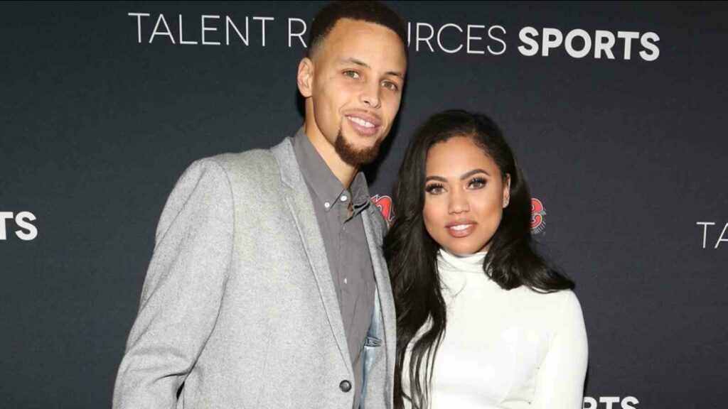 Stephen Curry and Ayesha Curry in 2016