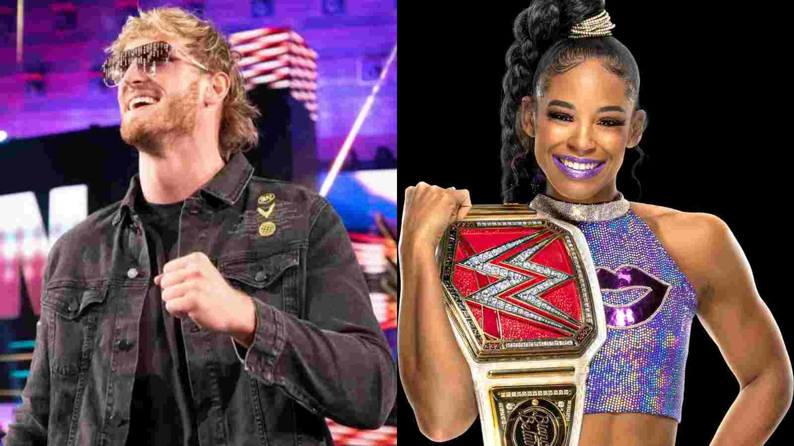 “He’s a natural” Bianca Belair praises Logan Paul for his performance in WWE