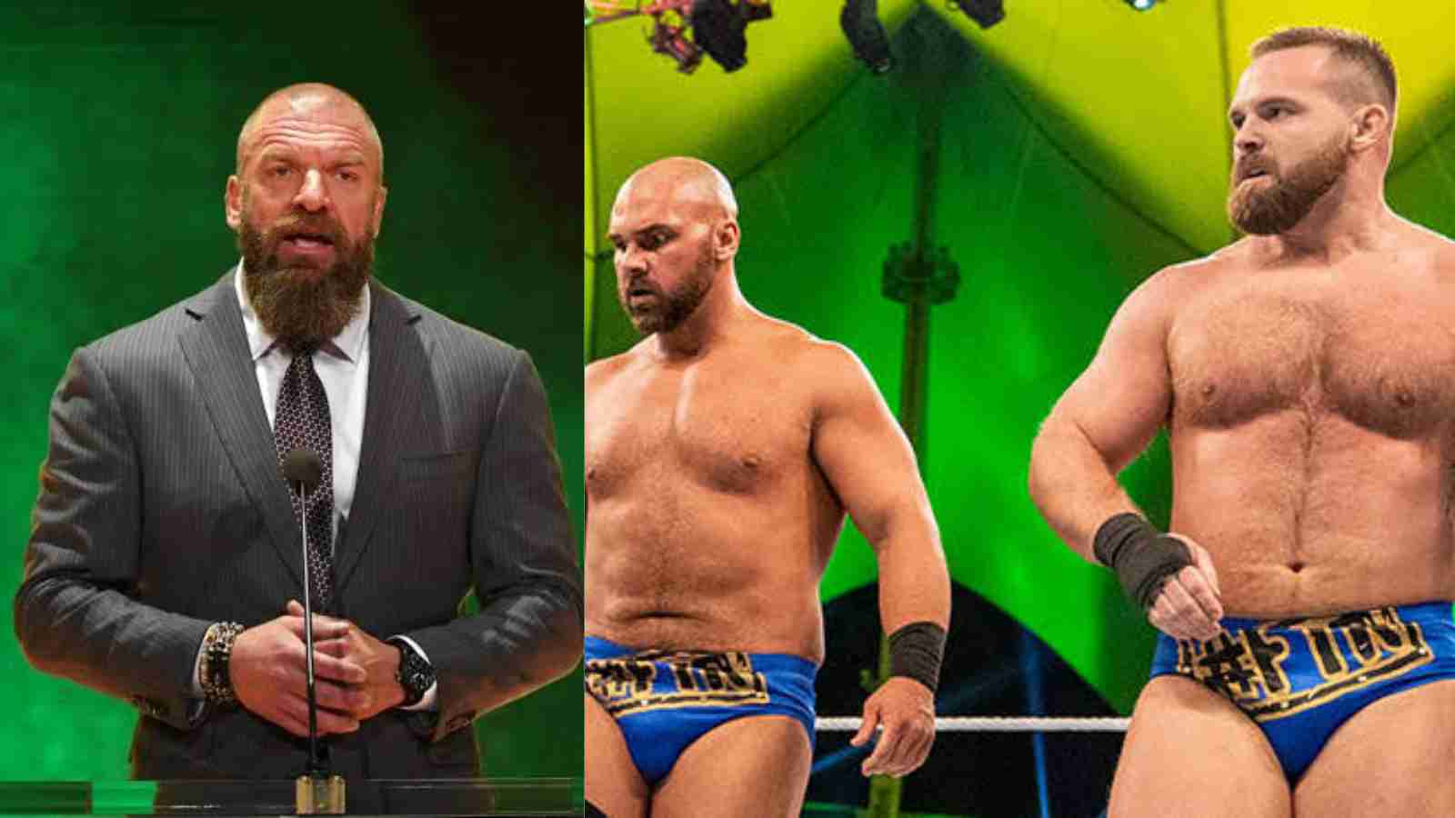 “We all know your intent.” Dax Harwood is not happy with Triple H taking charge of WWE