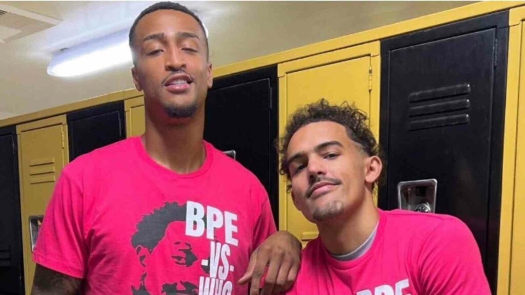 John Collins and Trae Young