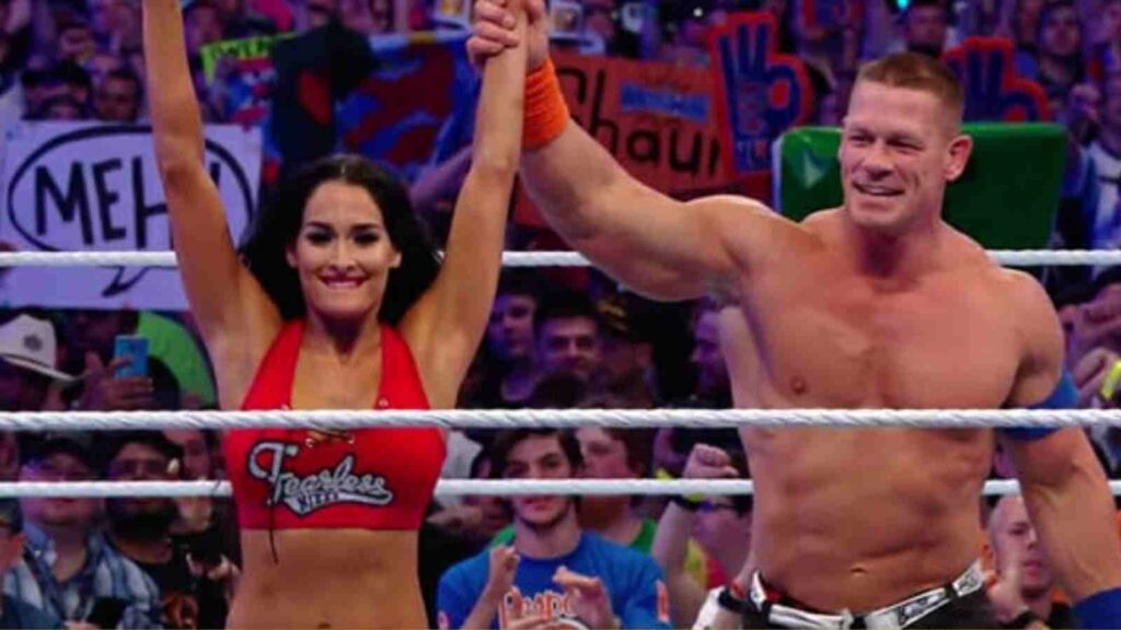 Nikki Bella and John Cena