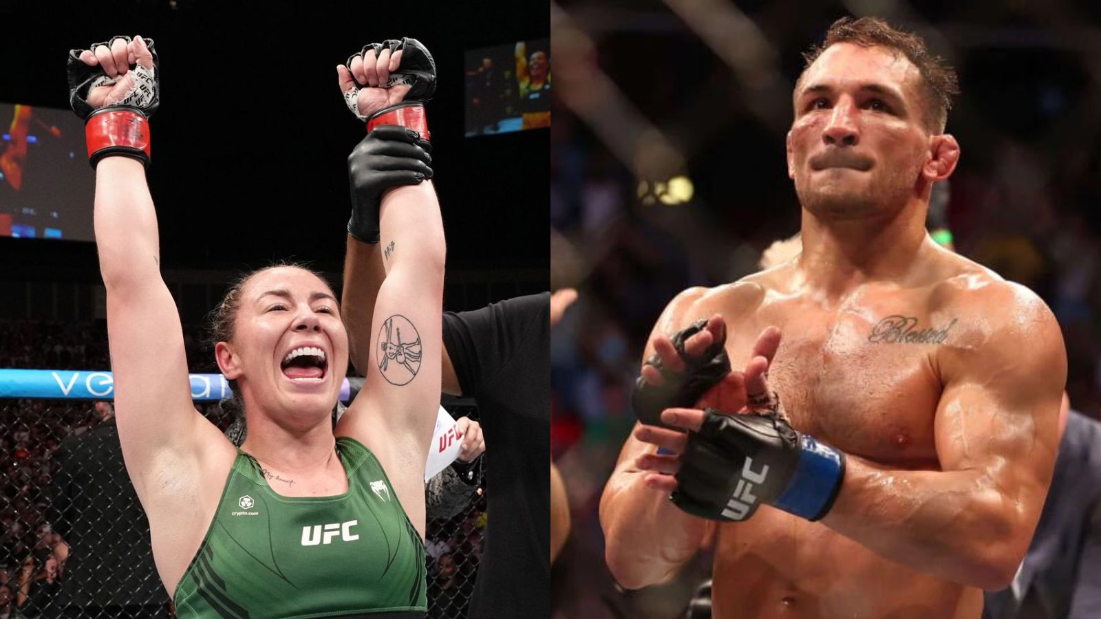 “We’re in #1 spot,” Michael Chandler pits his finish at UFC 274 for knockout of the year against Molly McCann’s UFC London knockout from March