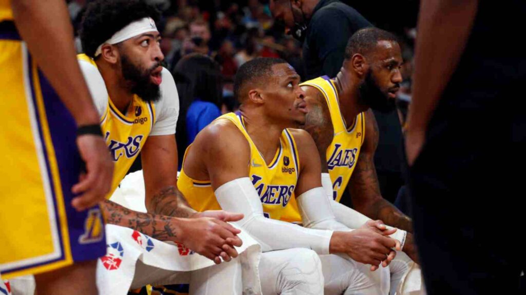 LeBron James, Anthony Davis, Russell Westbrook at Los Angeles Lakers