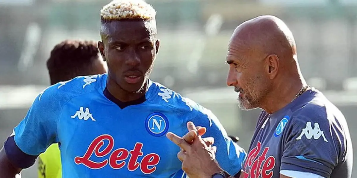 Napoli’s €70 million signing Victor Osimhen told to “have a shower” by teammates during a training session