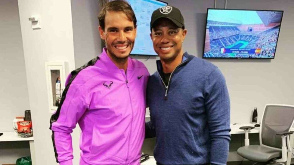 Rafael Nadal, Tiger Woods