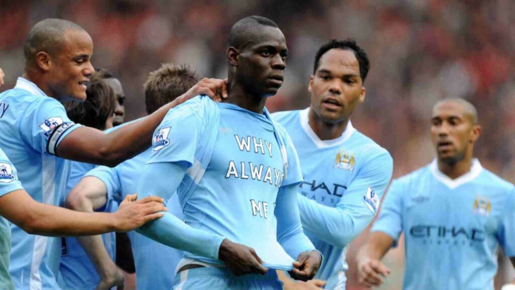 Mario Balotelli at Manchester City