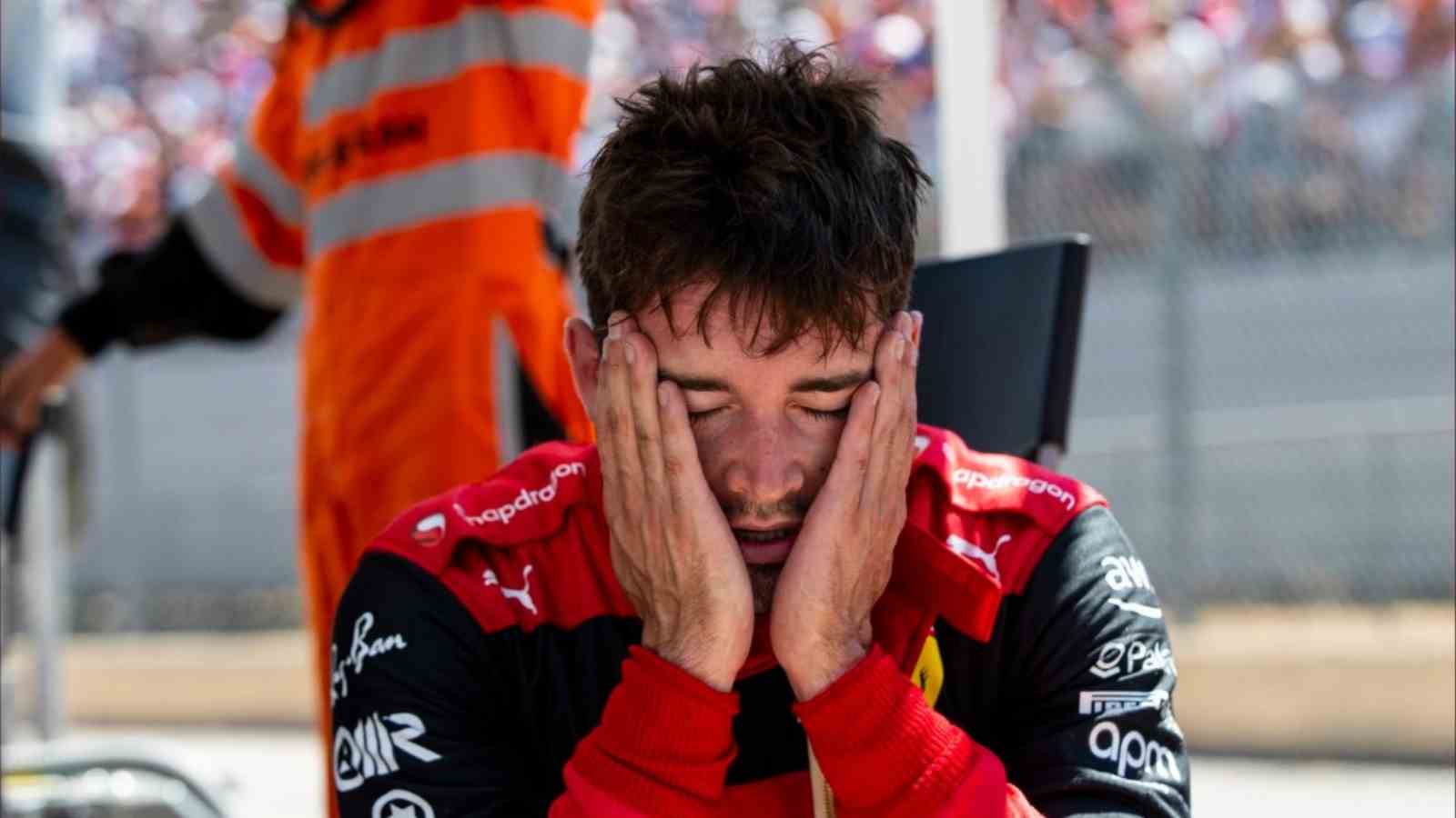 Charles Leclerc adamant he did not lose his cool defending against Max Verstappen in France