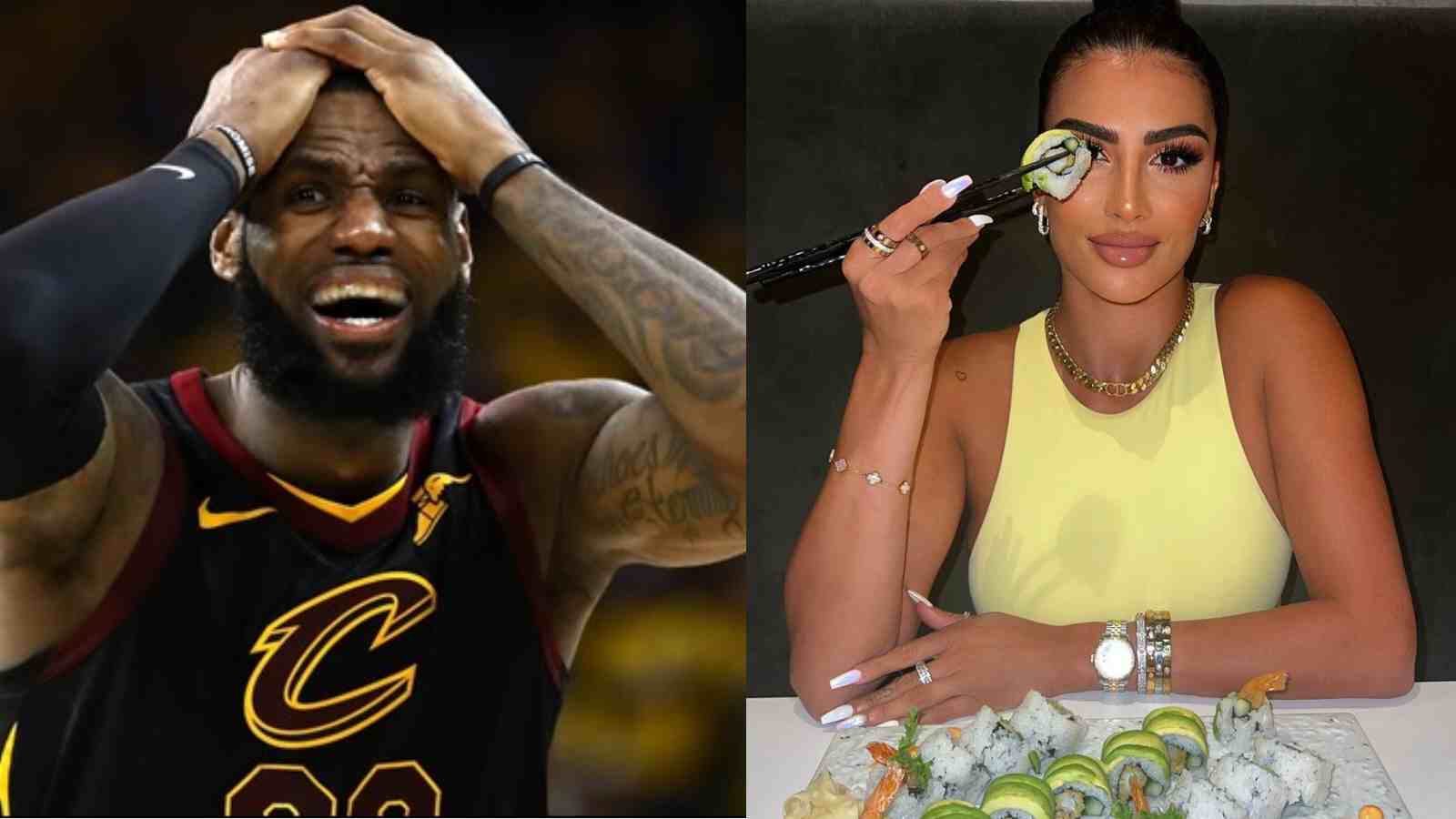 “Everyday there’s a new athlete” IG Model Just Ghazal claims LeBron James of stalking her